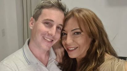 La tristeza de Lizy Tagliani al despedirse momentáneamente de su familia