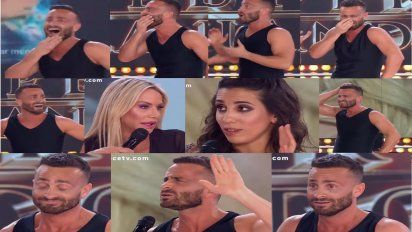 Martín Baclini, entre Cinthia Fernández y Luli Salazar, el nuevo furor del Bailando