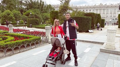 Tamara Báez mostró el accidente que tuvo en su viaje a Europa, junto a L-Gante