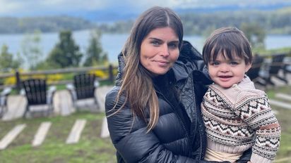 Cósimo, el hijo de Angie Balbiani, cumplió años y sopló las velitas muchas veces