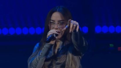 Así fue la explosiva presentación de Nicki Nicole en el show de 'Se extraña a la Nona'