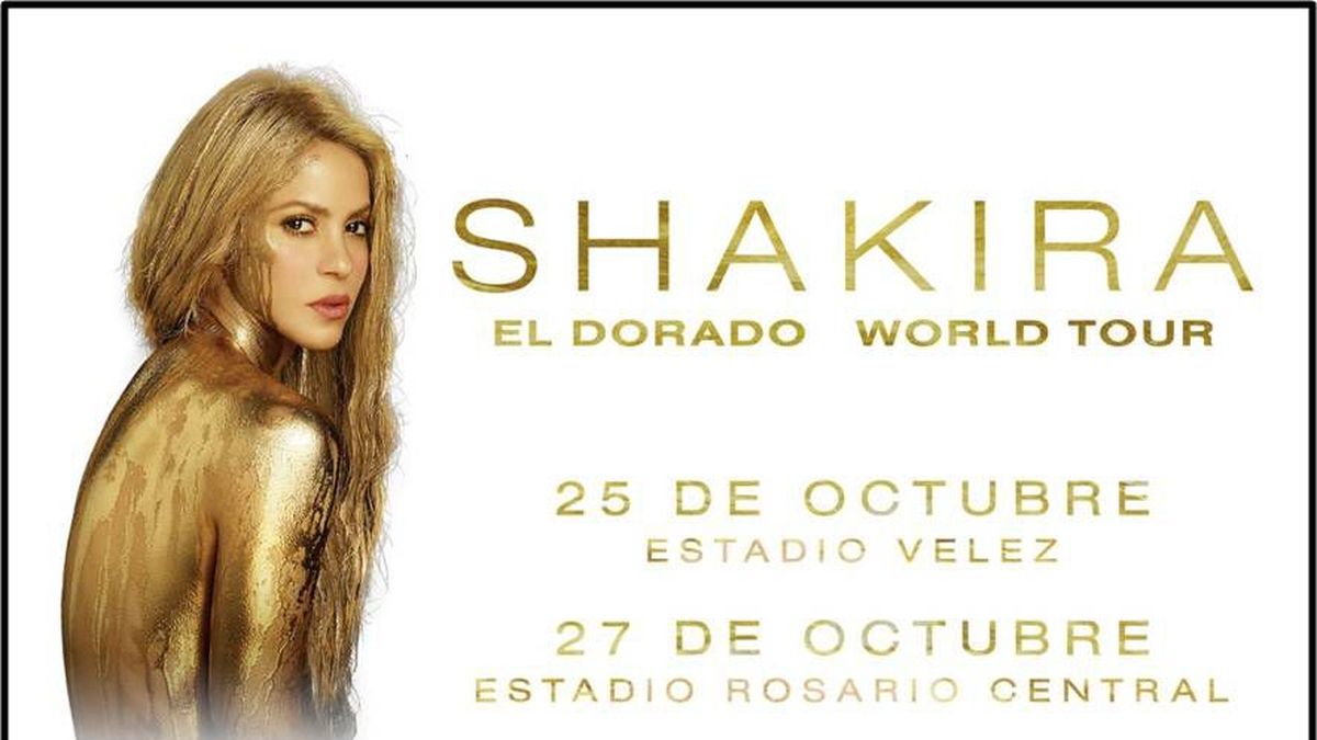 En medio de rumores de separación, Shakira llega a la Argentina
