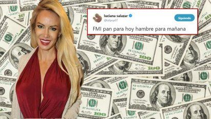 Luciana Salazar tocó fondo (monetario): sus insólitos tweets sobre los anuncios económicos