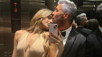 El fin de semana de karaoke familiar de Marcelo Tinelli con Milett Figueroa y su hermana