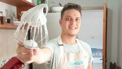 Bake Off: Damian mostró una foto y sembró la duda 