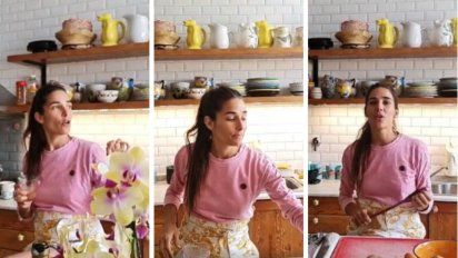 Juana Viale sigue cocinando, ¿quiere entrar en MasterChef?