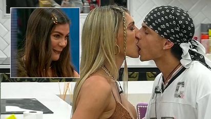Gran Hermano: el beso de Zunino y Nenu que incomodó a Luana