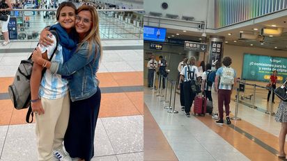 Así está Uma, la hija de Amalia Granata que se fue a estudiar al exterior