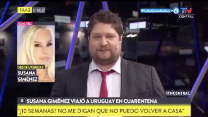 Susana Giménez habló desde Uruguay: 