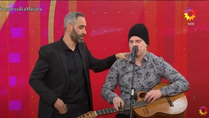 Nahuel Pennisi cautivó a los televidentes de 