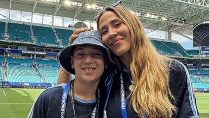 Jimena Barón: críticas en redes por compartir un chat con su hijo Momo de 12 años