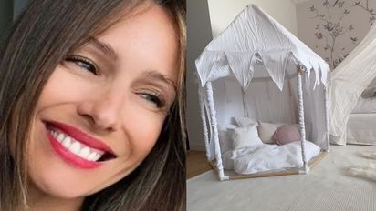 Pampita mostró la habitación estilo bohemio de Ana García Moritán