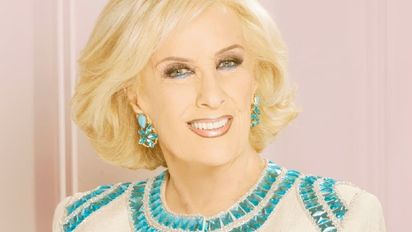 El saludo de Mirtha Legrand a los periodistas en medio de su celebración