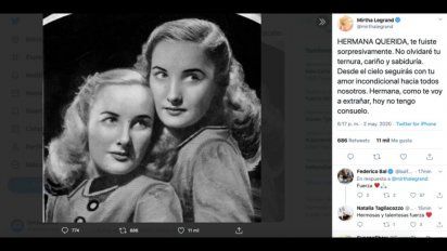 El mensaje de Mirtha Legrand: 