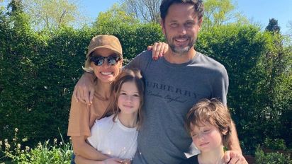 Mariana Fabbiani compartió una divertida foto familiar en lo que se ve lo grande que están su hijos 