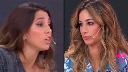 Cinthia Fernández y Estefi Berardi se enfrentaron en el cumpleaños de Pampito