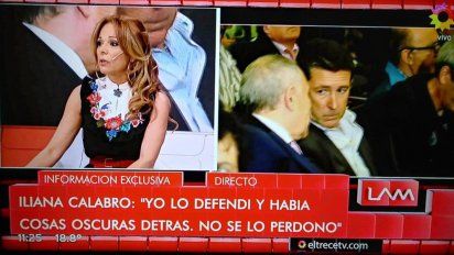 Mientras Rossi declara en la justicia, Iliana Calabró habla de él: 