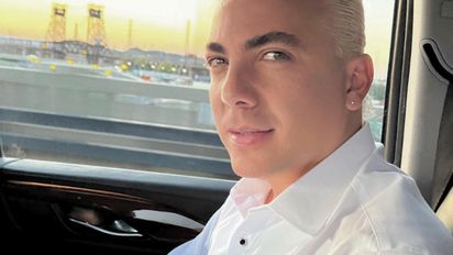 Aseguran que Cristian Castro anda en 