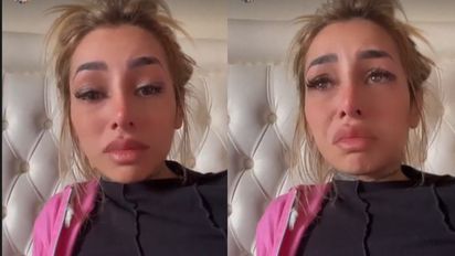 ¡Entre lágrimas! Tamara Báez responsabilizó a L-Gante de llevarse su auto y sus zapatillas