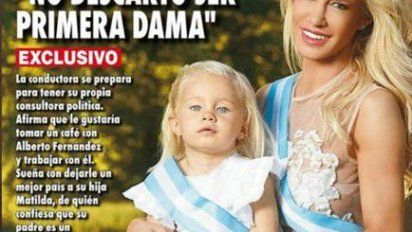 Salazar dijo que no descarta ser Primera Dama y Marina Calabró le saltó a la yugular: 