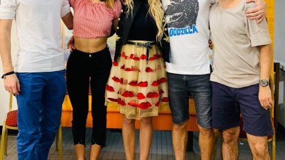 Cris Morena fue a ver Una semana nada más y se reencontró con los protagonistas de Casi Ángeles