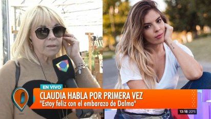 Claudia Villafañe abuela otra vez: habló por primera vez de su pareja Jorge Taiana