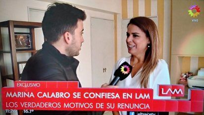 Marina Calabró habló de su salida de Intrusos: 