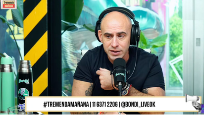 El orgullo de Esteban Trebucq por sus números de visualización en 'Tremenda Mañana', de Bondi