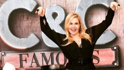 Andrea Politti aprendió a tejer en Corte y Confección