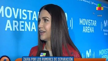 Zaira Nara volvió a desmentir su separación de Jakob Von Plessen: 