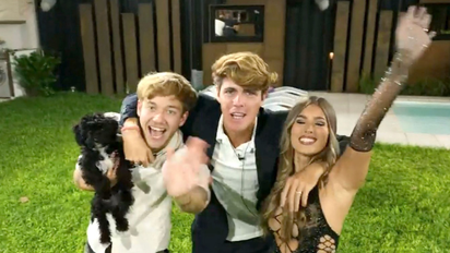 Así fue el reencuentro de Julieta Poggio, Nacho Castañares y Marcos Ginocchio