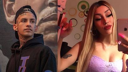 Tamara Báez y L-Gante juntos en el cumple de Jamaica