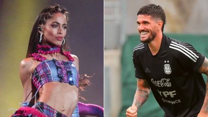 ¡Picante! Tini Stoessel no se resistió a la última foto de Rodrigo de Paul