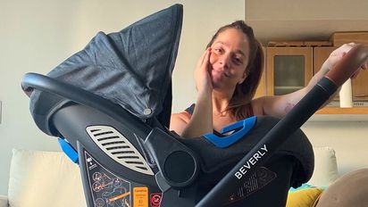 Juariu presentó a su pequeño hijo Manuel en Cortá Por Lozano, de Telefe