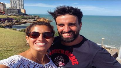 Flavio Azzaro se casa luego de tres años de noviazgo con Sol Nobile