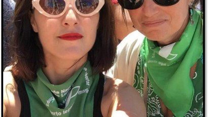 En el Día internacional de la mujer, las famosas también marcharon