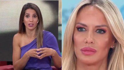 Cinthia Fernández filosa con Luciana Salazar: 