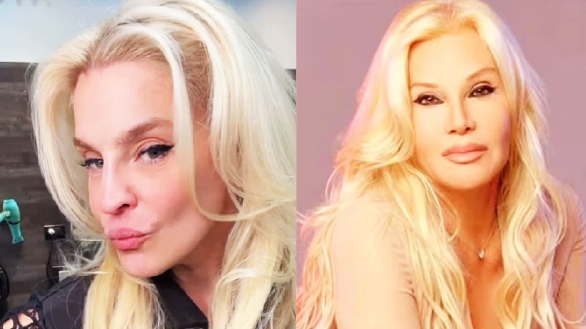 Leticia Brédice se viste de Susana Giménez para la serie de Moria Casán en Netflix