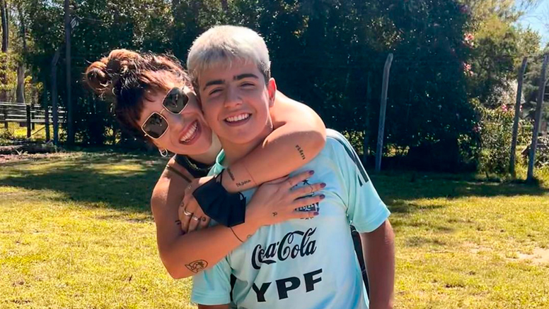 El posteo de Benjamín Agüero que hizo emocionar a Gianinna Maradona