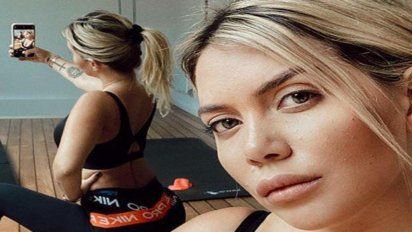 Wanda Nara compartió una foto y mostró una prenda de Icardi