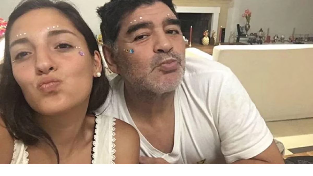 La palabra de Jana Maradona sobre su padre, Diego Maradona: 