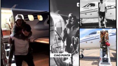 Aparecen juntos Charlotte Caniggia y DJ Most en Punta del Este