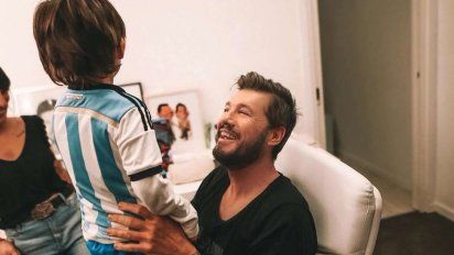 El paseo de Marcelo Tinelli con Lolo en el primer día de las salidas recreativas