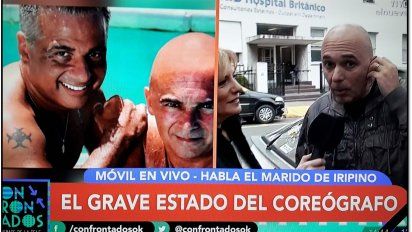 Complicado estado de salud de Iripino: su pareja contó por qué hubo que operarlo
