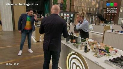 Denise Dumas tuvo un inesperado cruce con Damián Betular