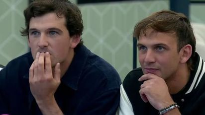 'Gran Hermano': Franco, el hermano de Bautista, se enojó por comentarios de otro visitante de la casa