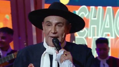Tremendo enojo del Chaqueño Palavecino al aire en 'La Peña de Morfi'