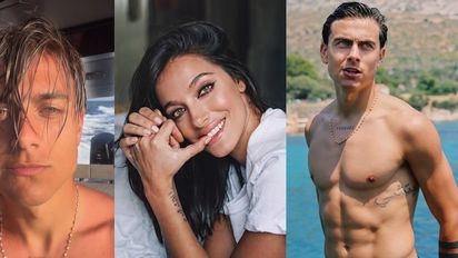 Paulo Dybala compartió fotos de verano en Italia y Oriana Sabatini reaccionó: 