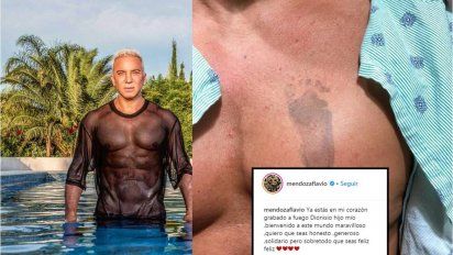 Nació Dionisio, el hijo de Flavio Mendoza: 