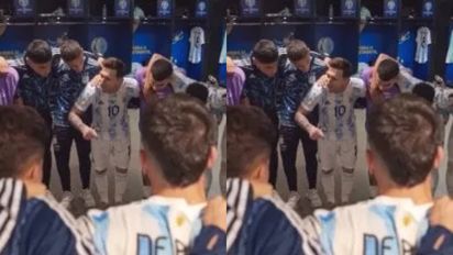 La emocionante arenga de Lionel Messi a sus compañeros de la Selección: 
